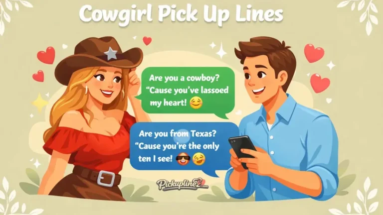 Cowgirl Pick Up Lines