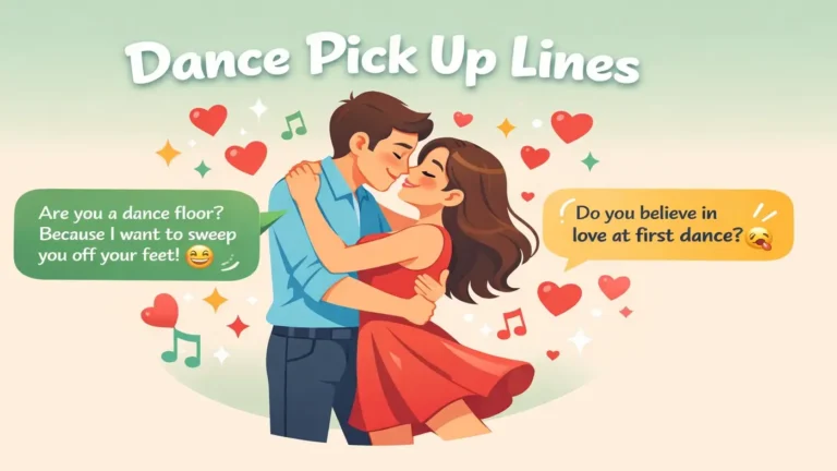Dance Pick Up Lines