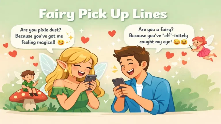 Fairy Pick Up Lines