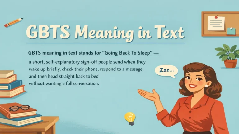 GBTS Meaning in Text