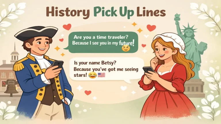 History Pick Up Lines