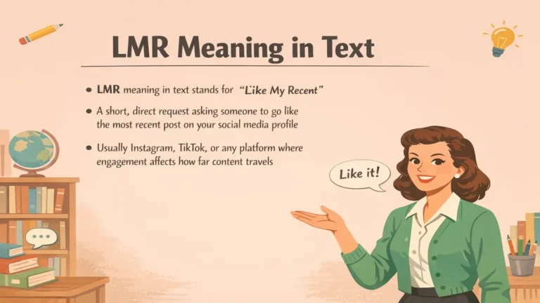 LMR Meaning in Text