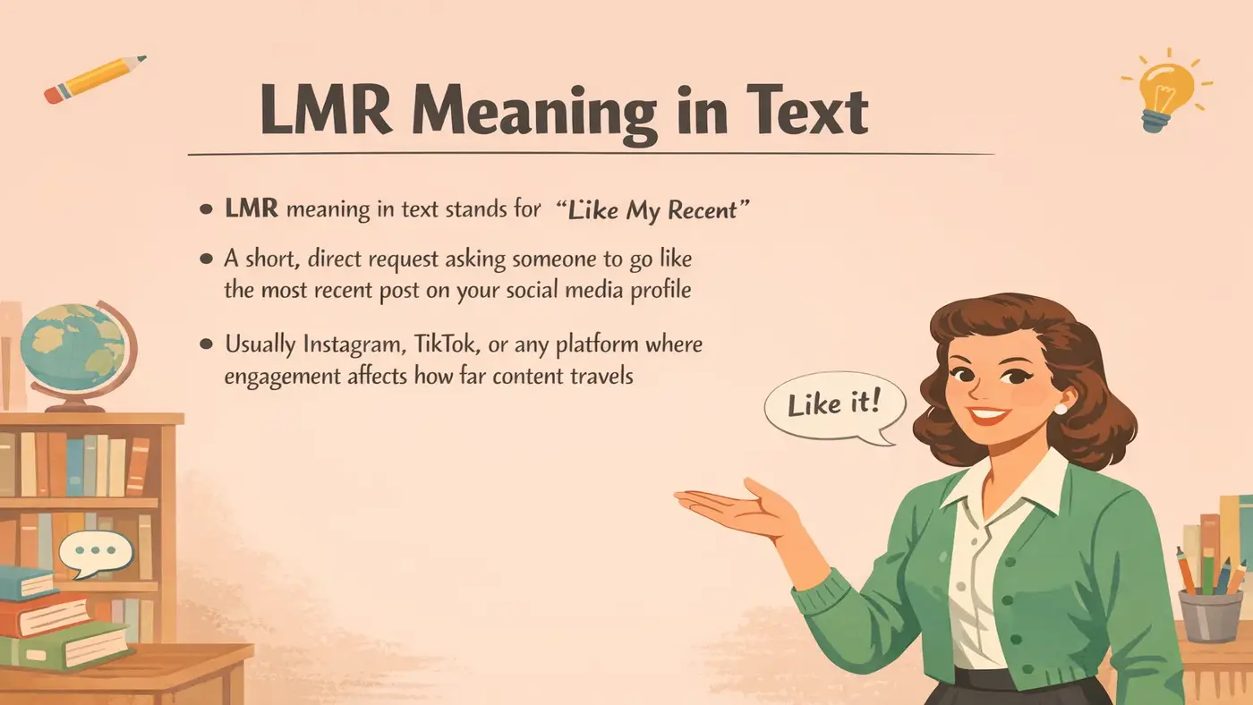 LMR Meaning in Text