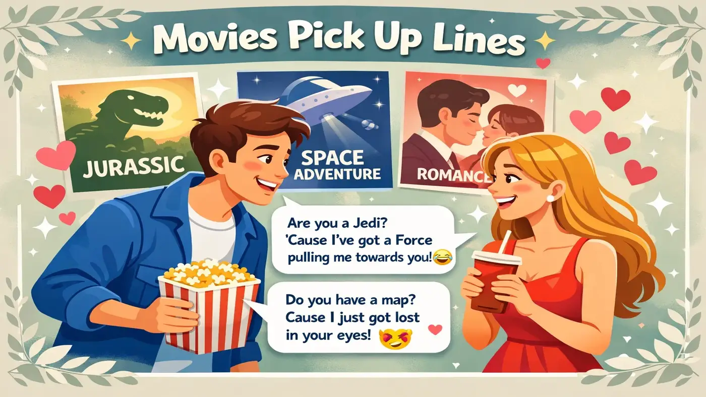 Movies Pick Up Lines