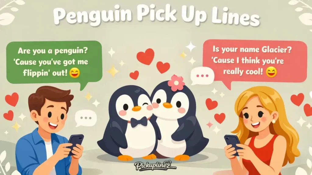 Penguin Pick Up Lines