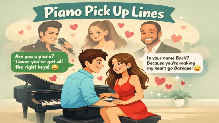 Piano pick up lines