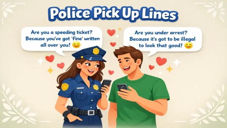 Police Pick Up Lines