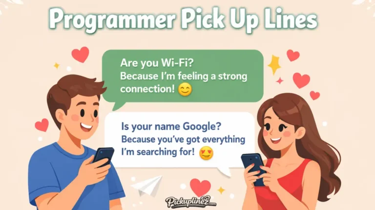 Programmer Pickup Lines