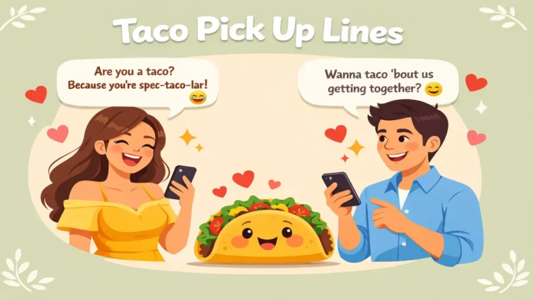 Taco Bell Pick Up Lines