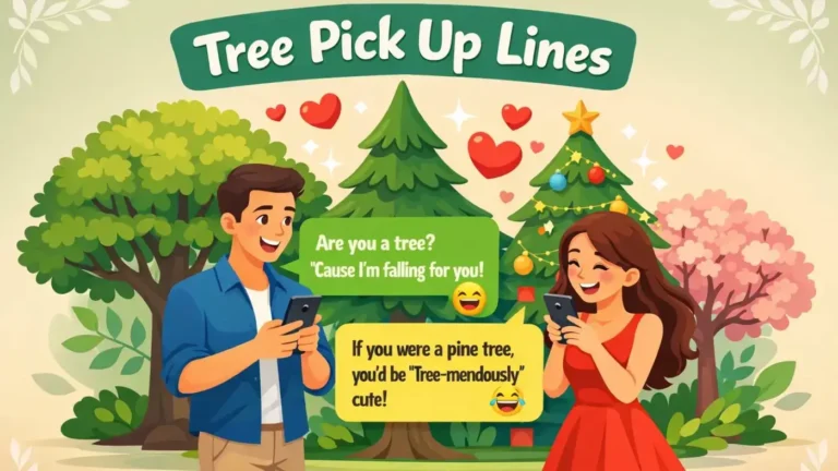 Tree Pick Up Lines That Actually Make Hearts Grow