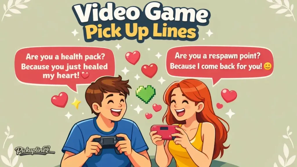 Video Game Pick Up Lines