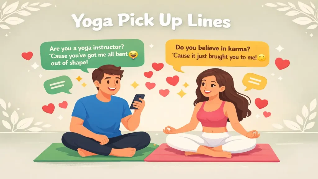 Yoga Pick Up Lines