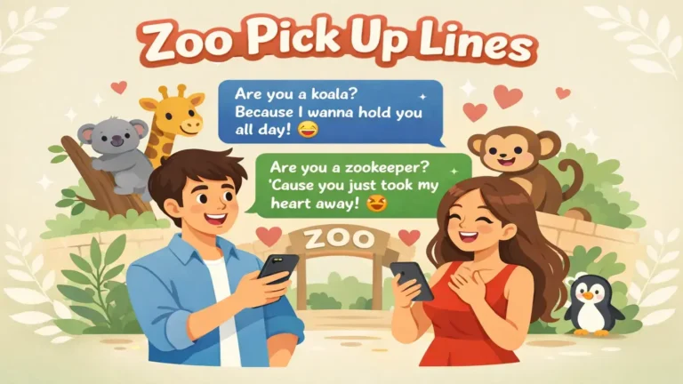 Zoo Pick Up Lines