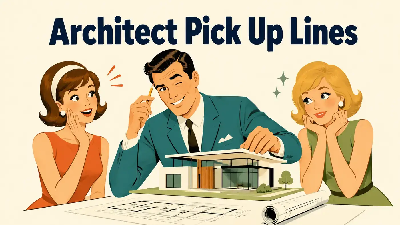 architect pick up lines