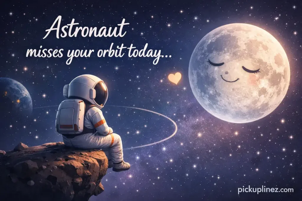 Moon Landing Pick Up Lines