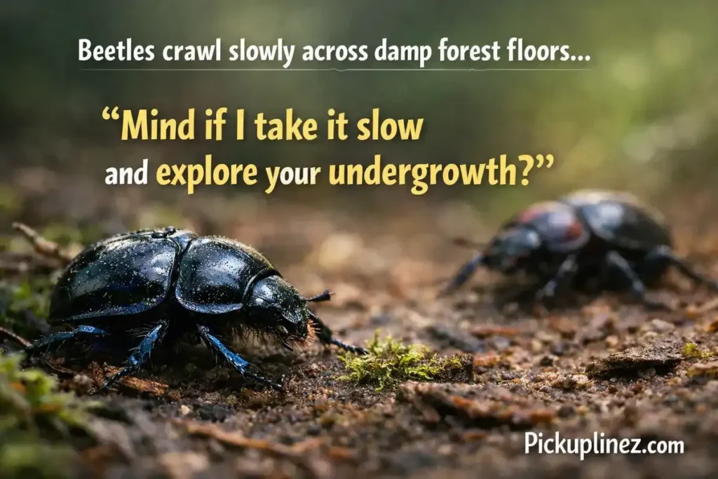beetle pick up lines for insect lovers