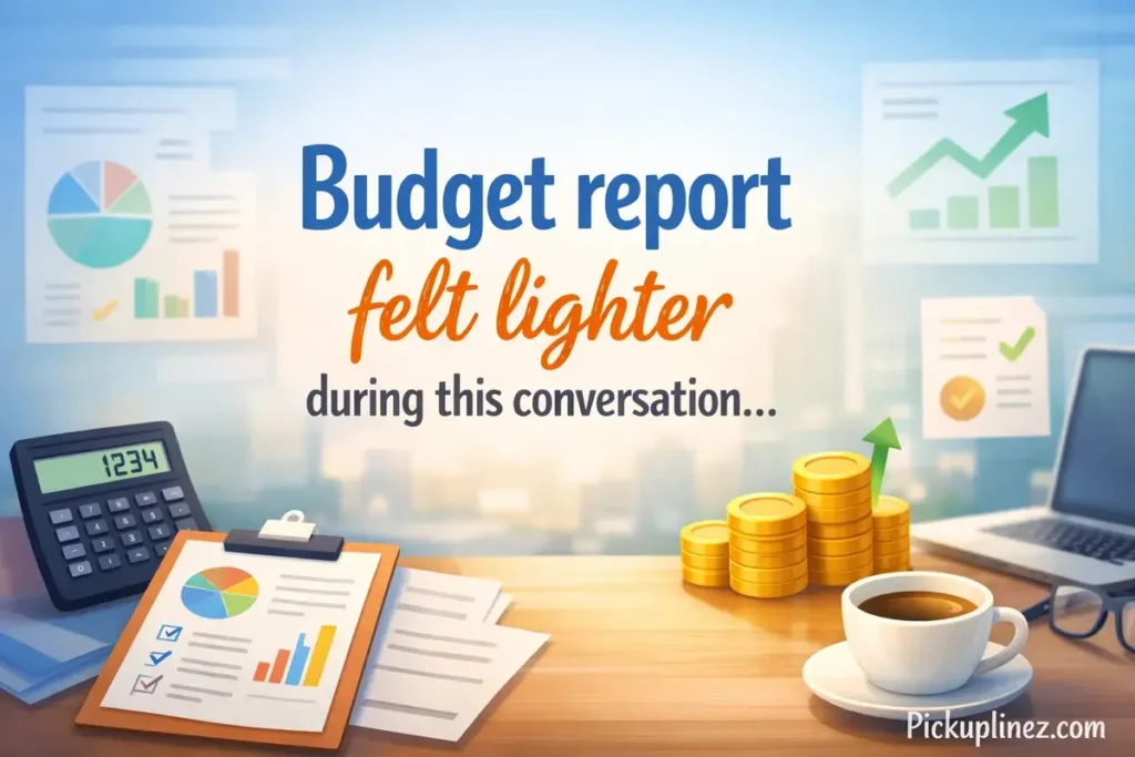 Hilarious accountants pick up lines