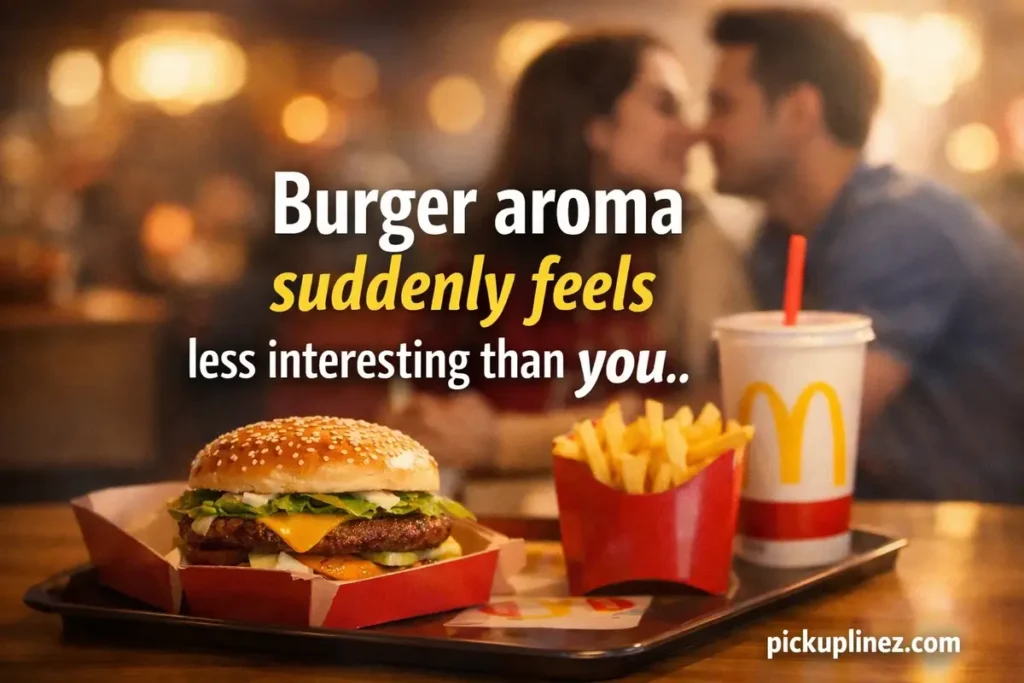 best mcdonald's pick up lines