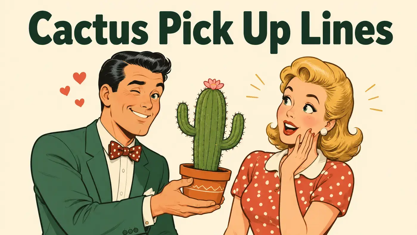 cactus pick up lines