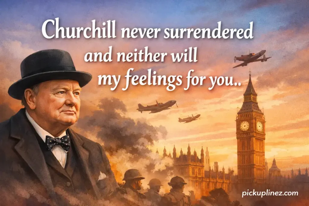 History Pick Up Lines WW2 Funny