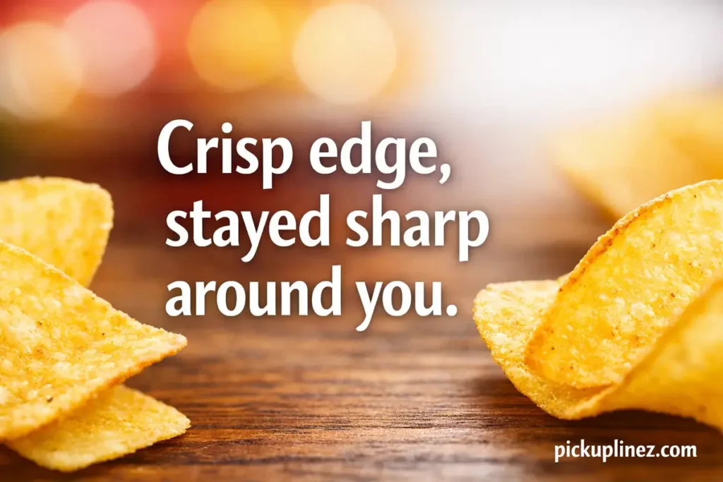Chips pick up lines for my Chessy Love