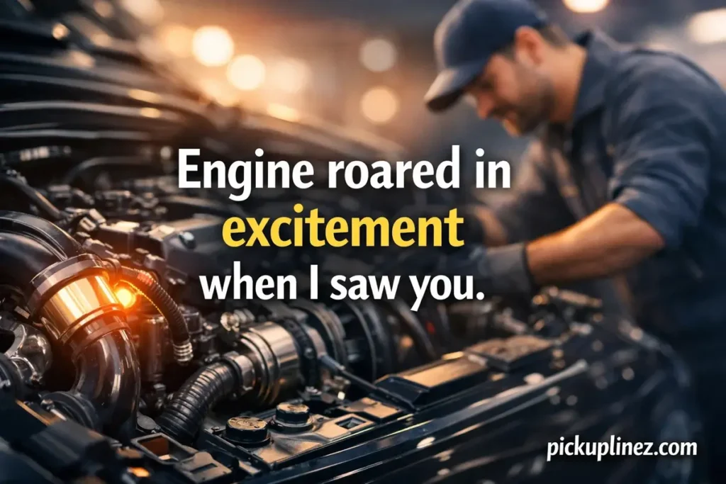 Pick Up Lines For Mechanic Boyfriend