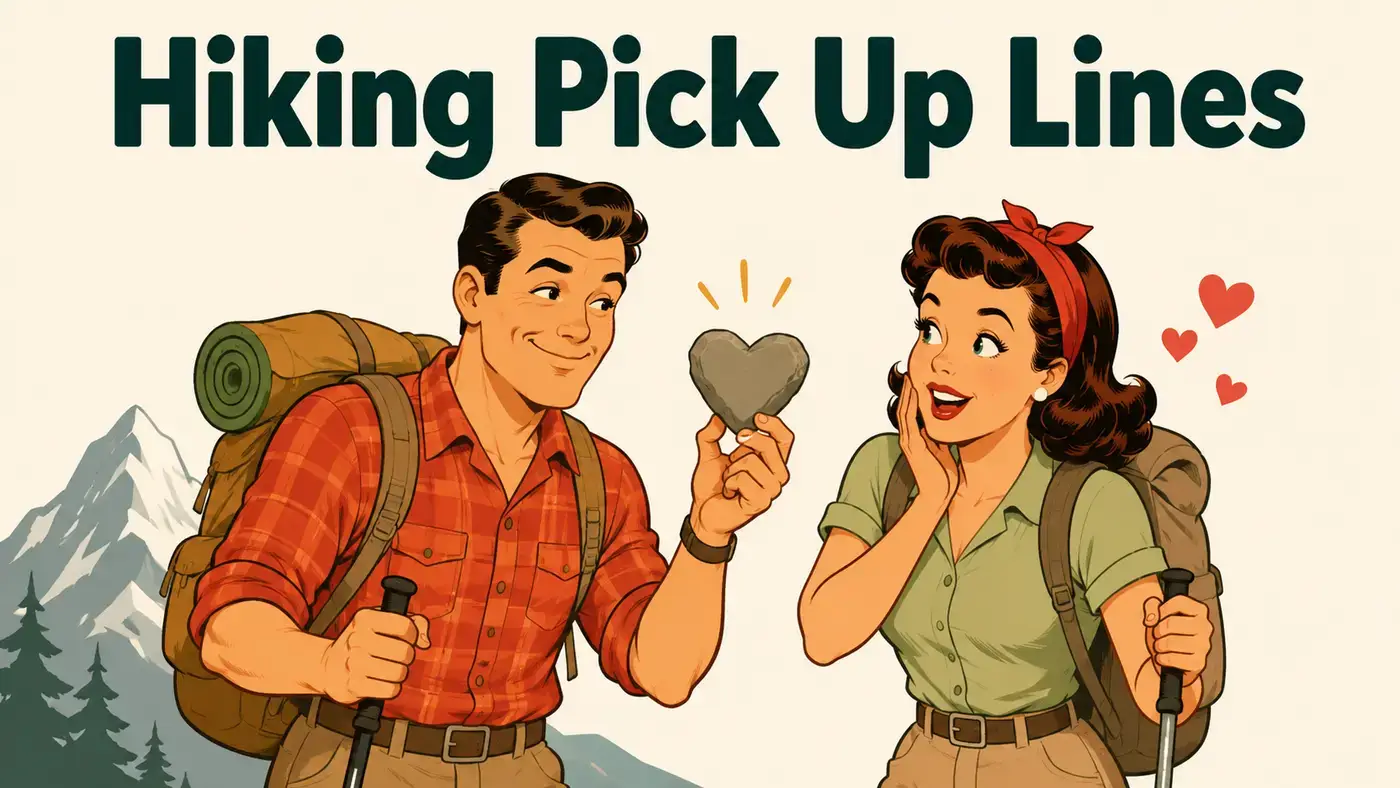 hiking pick up lines
