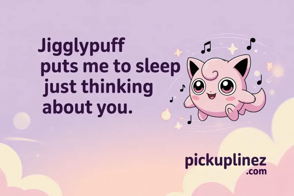 pokemon pick up lines dirty