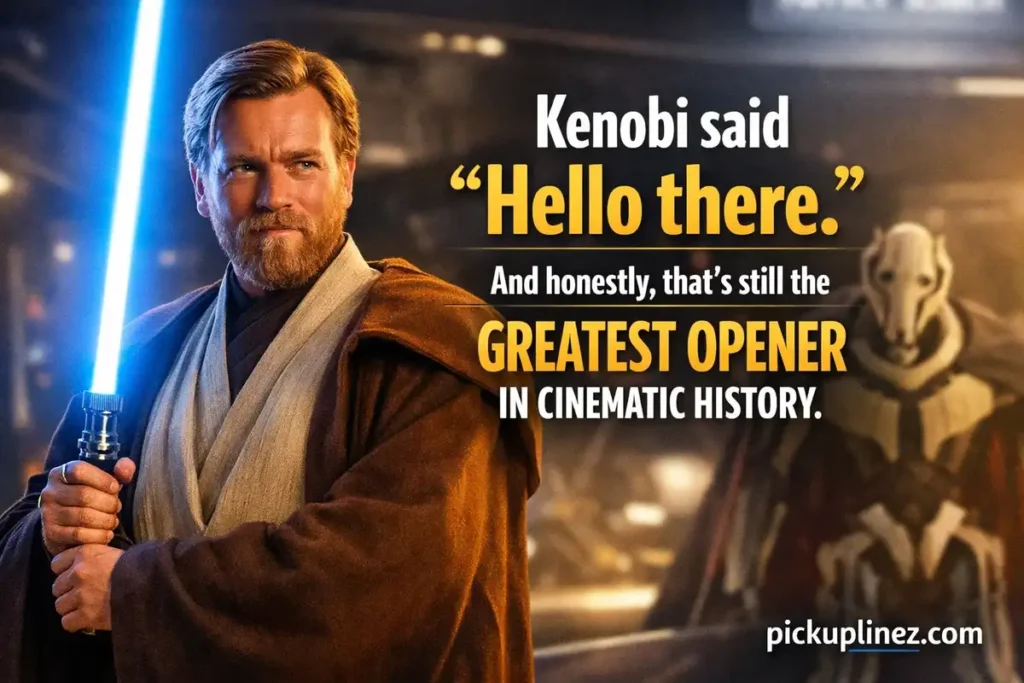 Star Wars Movie Pick Up Lines