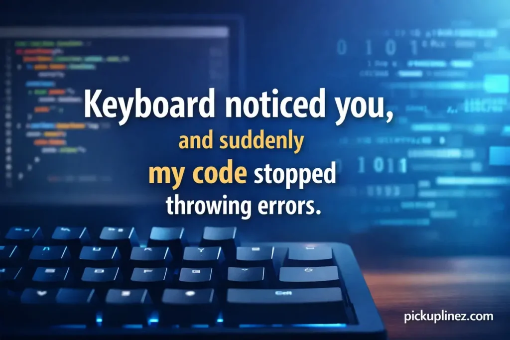 coding pick up lines python