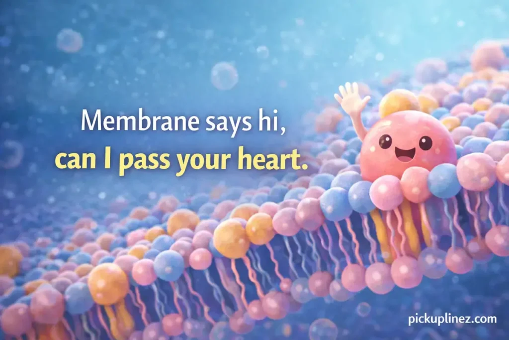 Cell Membrane Pick Up Lines For Kids