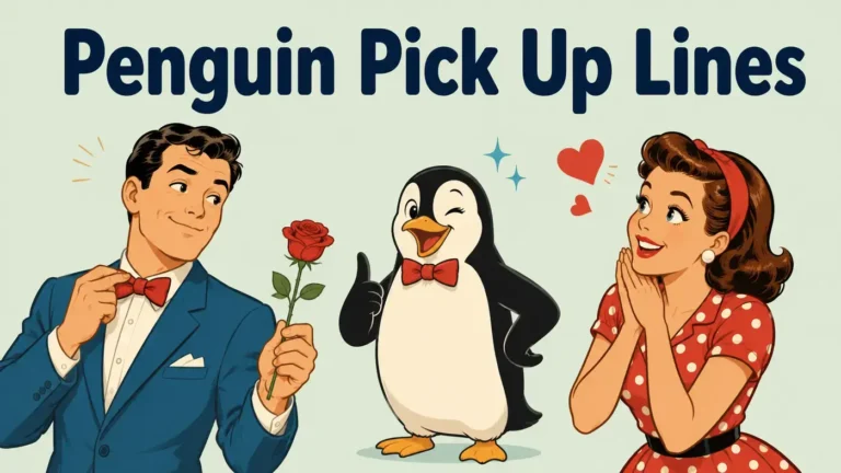 penguin pick up lines