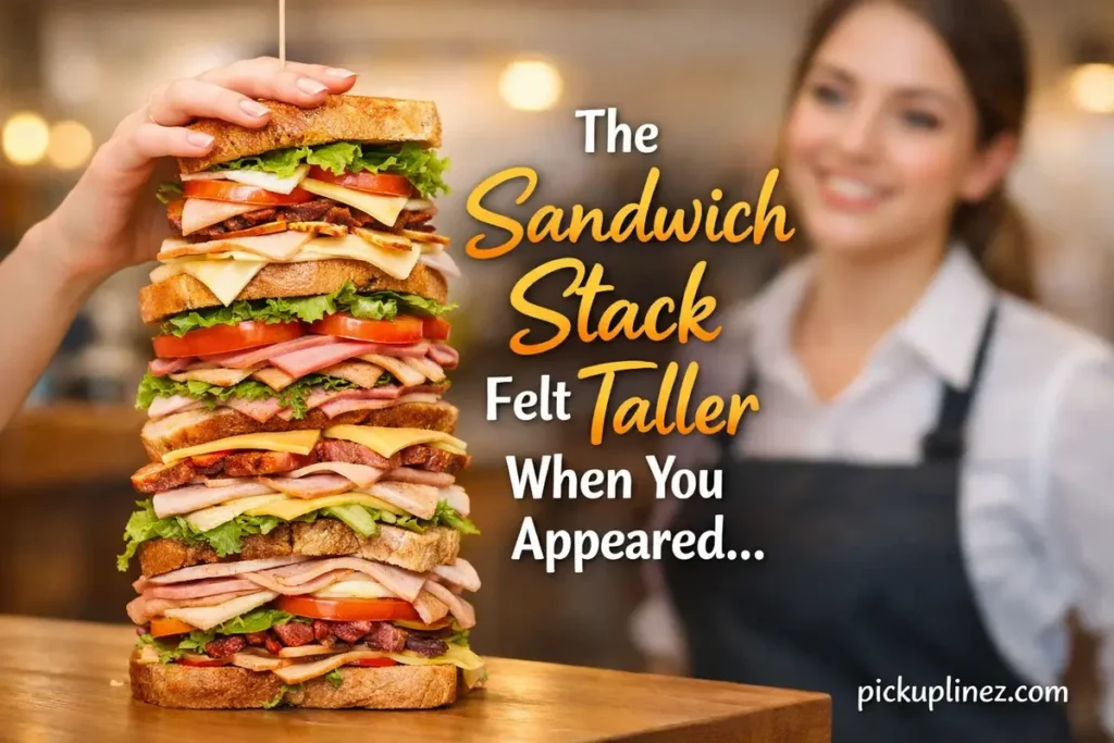 cheesy pick up lines for waitresses