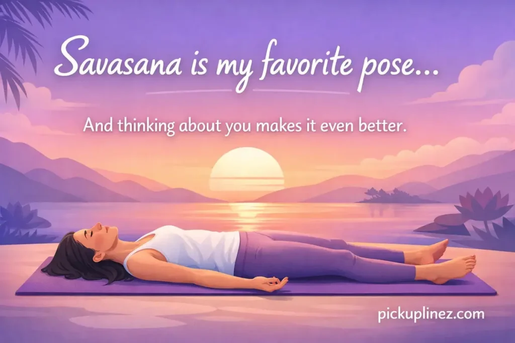 Yoga Pick Up Lines Funny