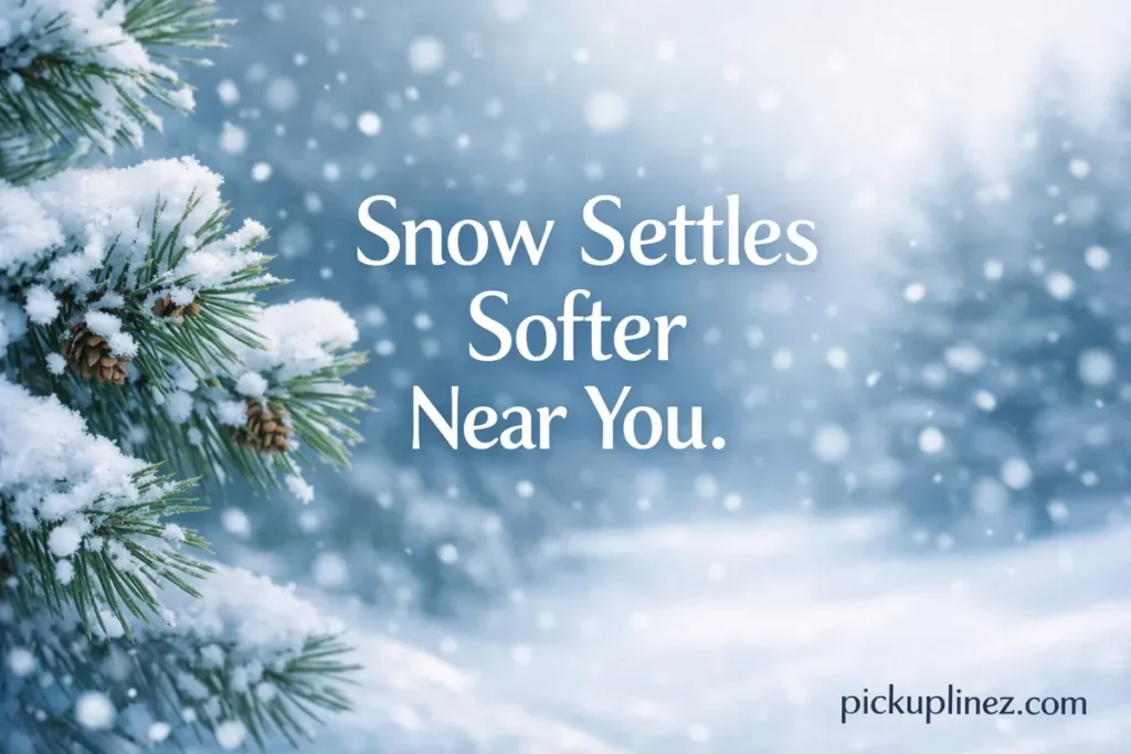 pine tree pick up lines