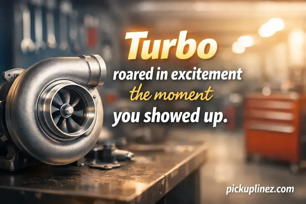 Diesel Mechanic Pick Up Lines