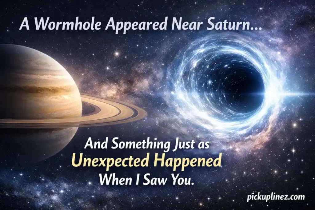 Interstellar Movie Pick Up Lines