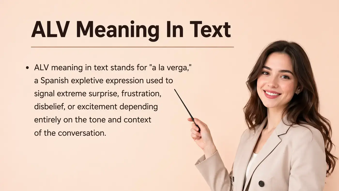 ALV Meaning in Text