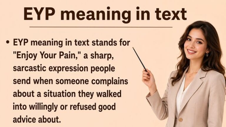 EYP Meaning in Text