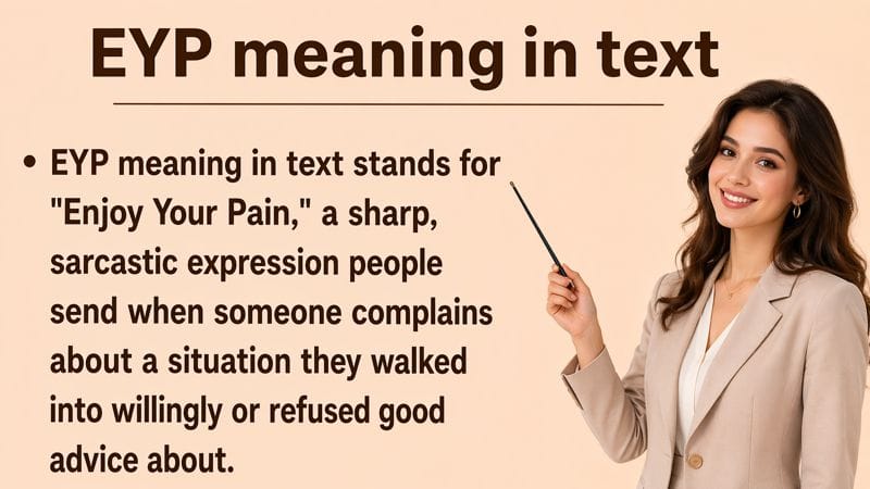 EYP Meaning in Text