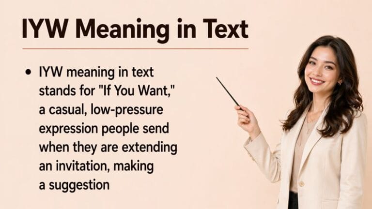 IYW Meaning in Text