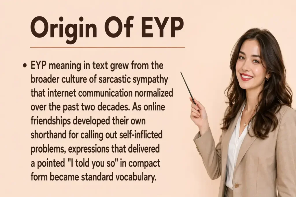 origin of eyp