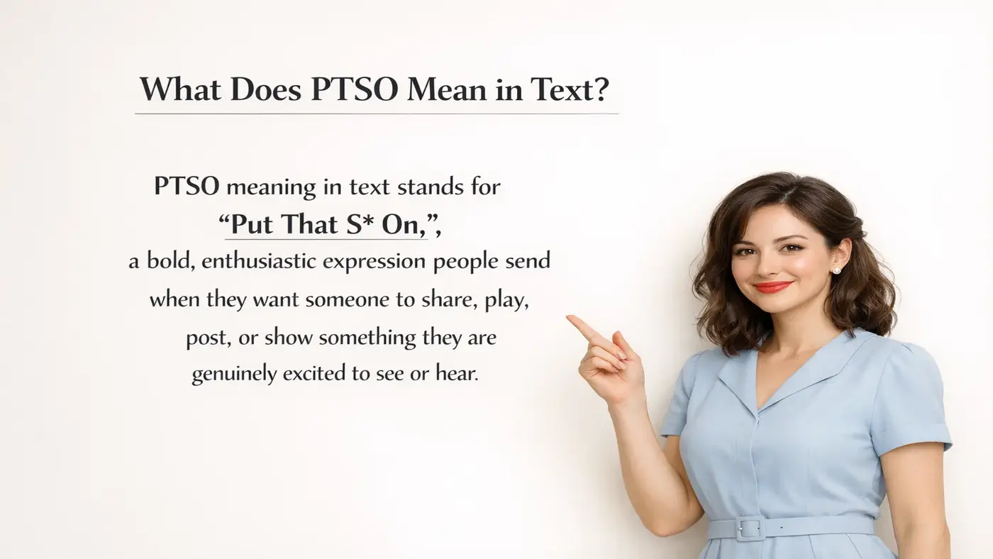 PTSO Meaning in Text
