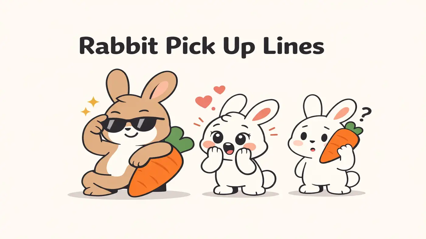 Rabbit Pick Up Lines