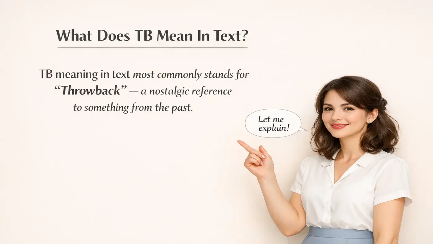 TB Meaning in Text