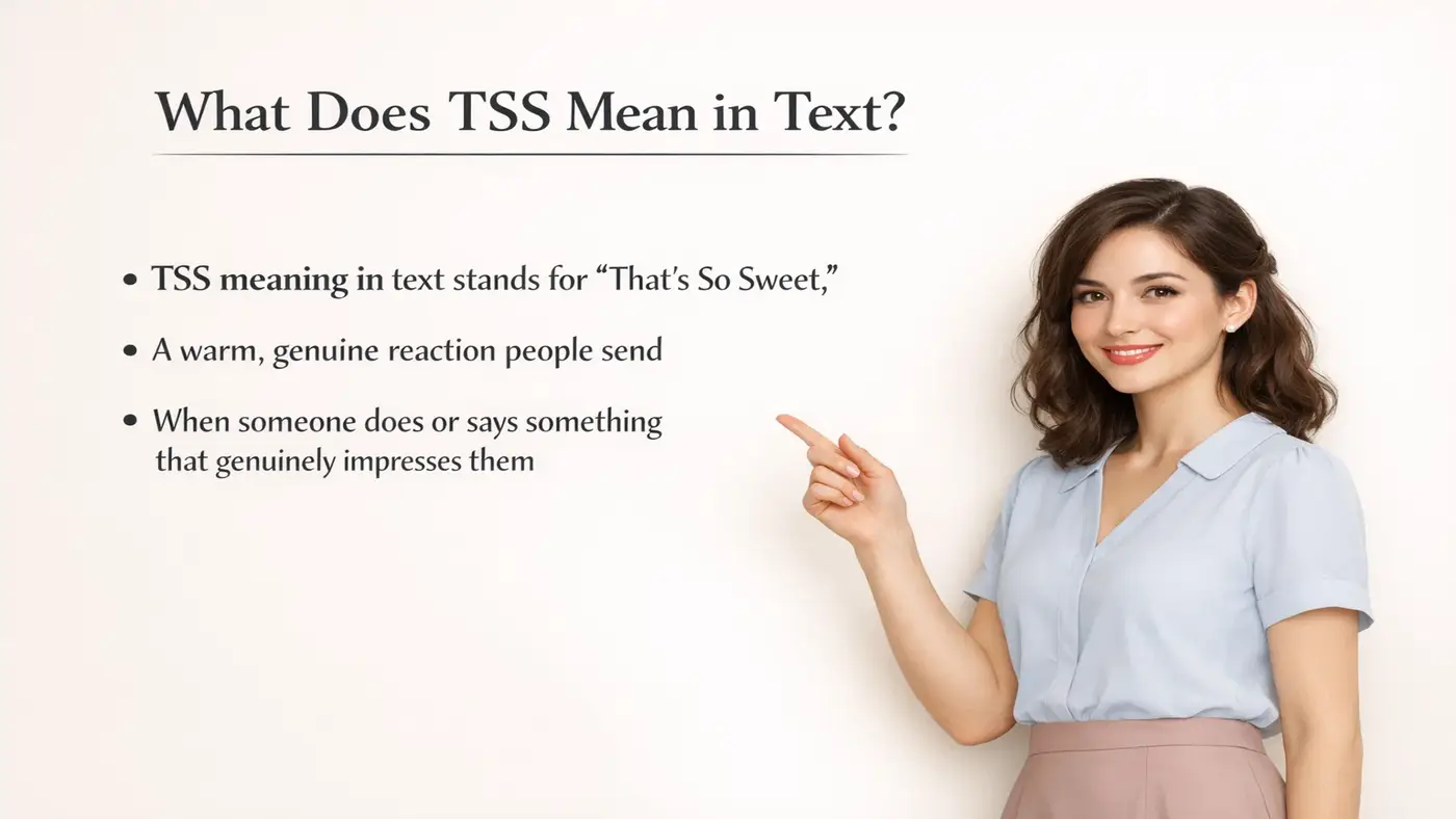 TSS Meaning in Text