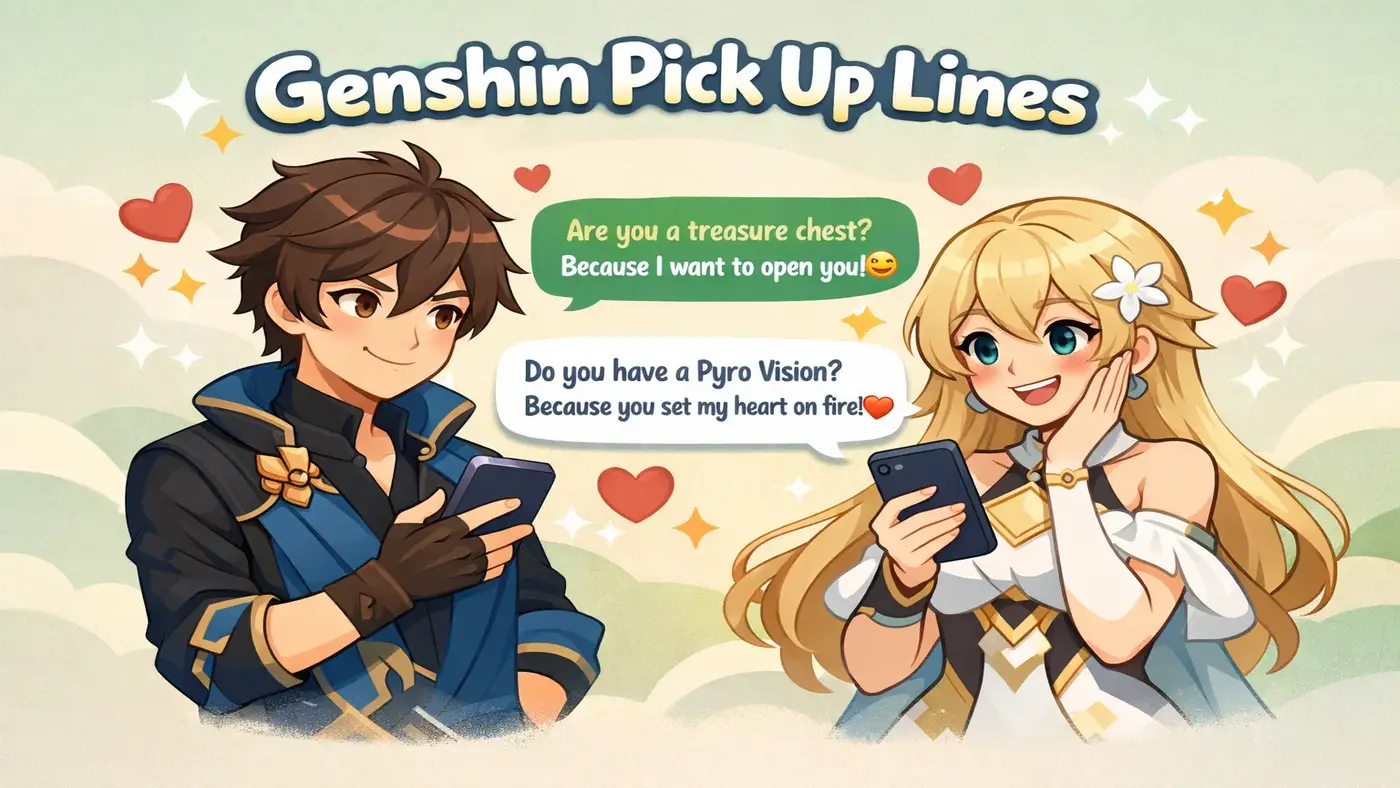 genshin pick up lines