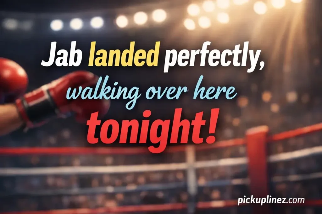 Boxing Pick Up Lines Reddit