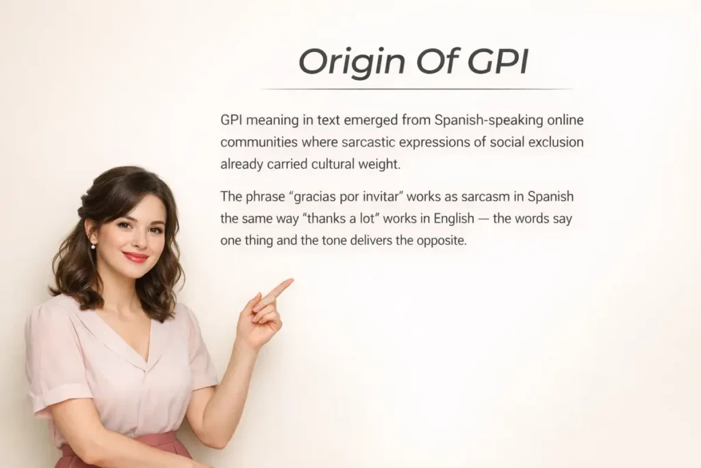origin of gpi