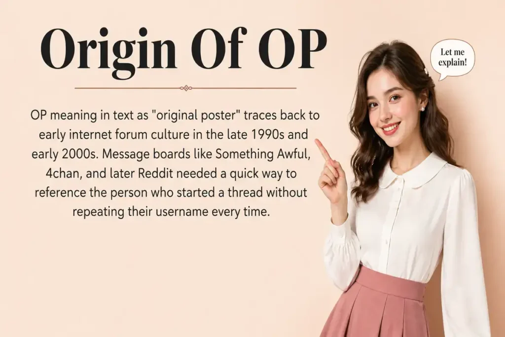 origin of op